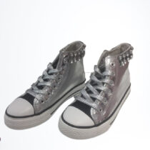 Trampki nad kostkę – Silver
