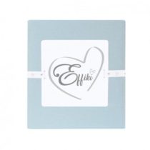 Prześcieradło z gumką niebieskie 60×120 – Effiki