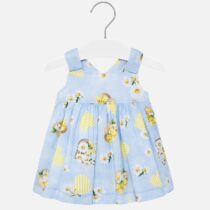 MAYORAL – Sukienka błękitna w stokrotki