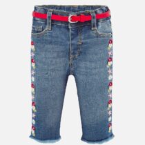 MAYORAL – Spodnie z paskiem czerwonym