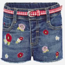 MAYORAL – Szorty jeans z paskiem