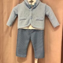 Artex – Komplet z błękitnym sweterkiem